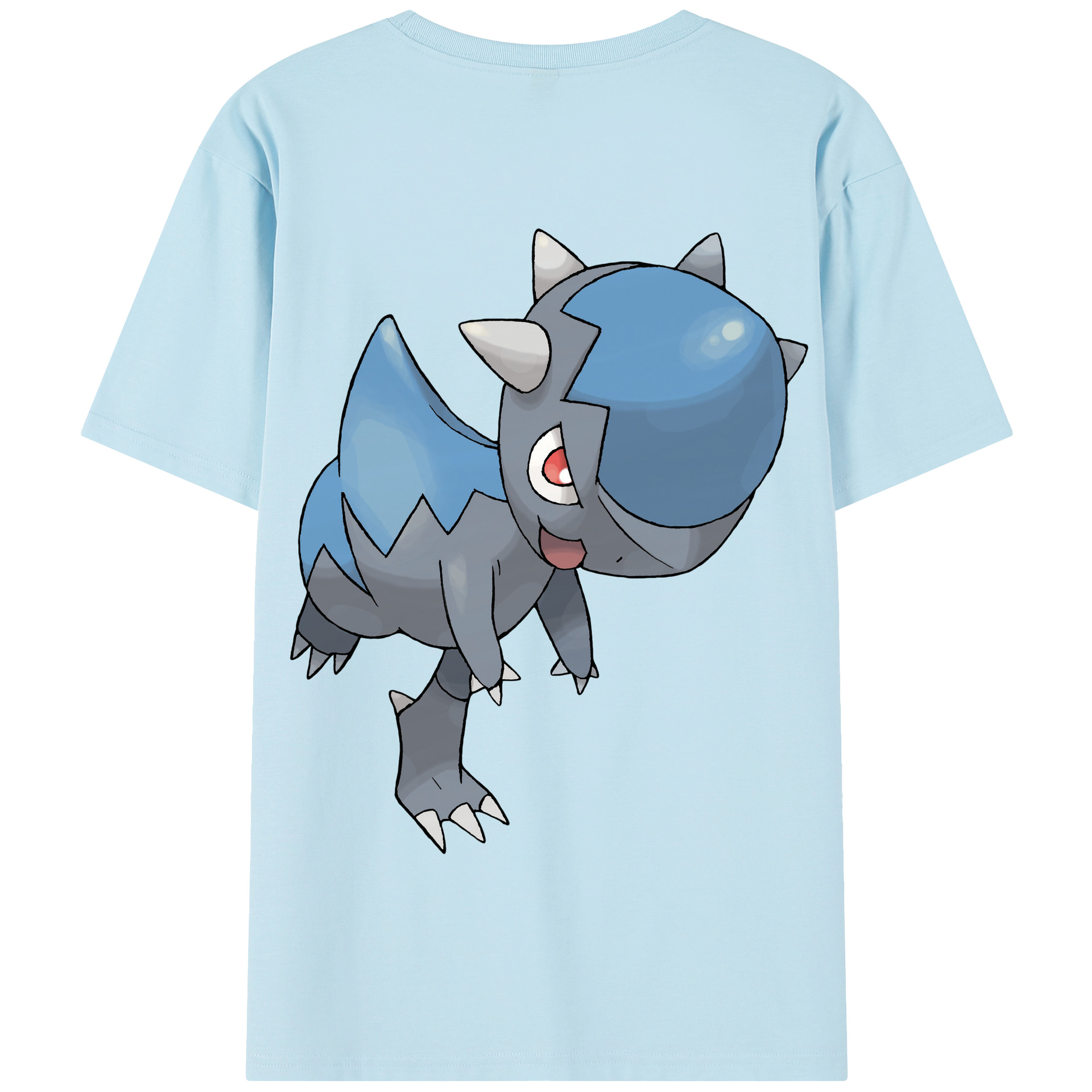 （画像用） ポケットモンスター Pokémon 綿100％半袖Tシャツ（背面プリント）
